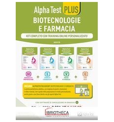 ALPHA TEST PLUS BIOTECNOLOGIE E FARMACIA. ED. MISTA