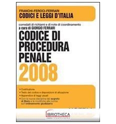 COD.PROCEDURA PENALE 2008