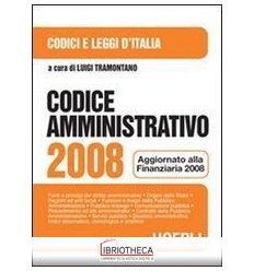 CODICE AMMINISTRATIVO 2008. AGGIORNATO ALLA FINANZIA