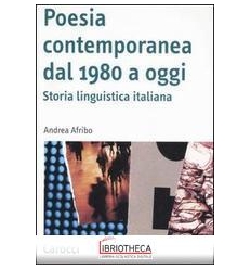 POESIA CONTEMPORANEA 1980 OGGI