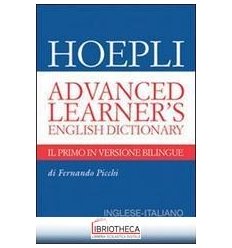 ADVANCED LEARNER'S ENGLISH DICTIONARY. INGLESE-ITALI