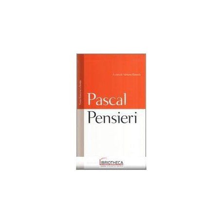 PENSIERI. TESTO FRANCESE A FRONTE