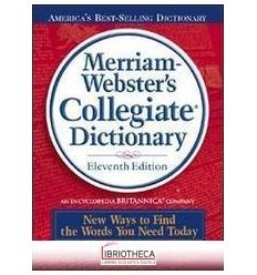 MERRIAM-WEBSTER'S COLLEGIATE DICTIONARY. WITH CD-ROM