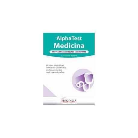 ALPHA TEST. MEDICINA. PROVE UFFICIA