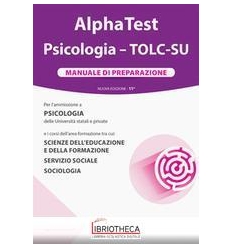 ALPHA TEST. PSICOLOGIA. TOLC-SU. MA