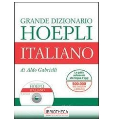 GRANDE DIZIONARIO ITALIANO. CON CD-ROM