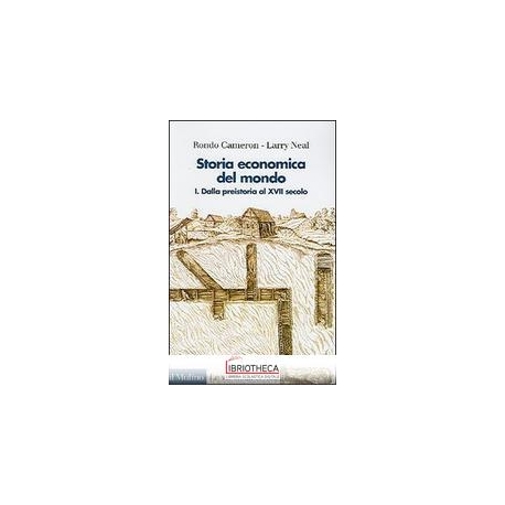 VOL.I STORIA ECONOMICA MONDO