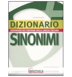 DIZIONARIO SINONIMI DELLA LINGUA ITALIANA