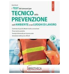 CONCORSO PER TECNICO DELLA PREVENZIONE