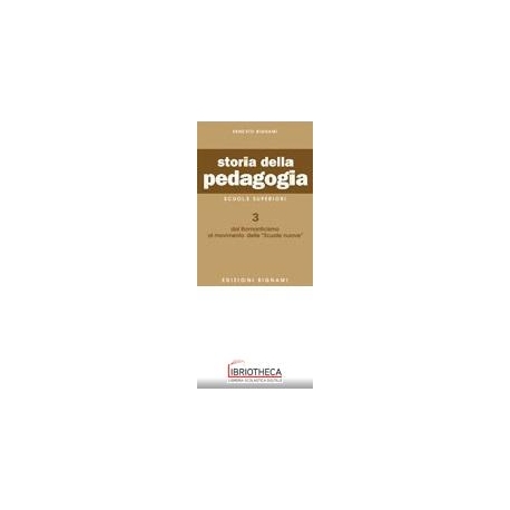 STORIA PEDAGOGIA 3