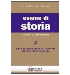 ESAME STORIA SUPERIORI 4 V.E.