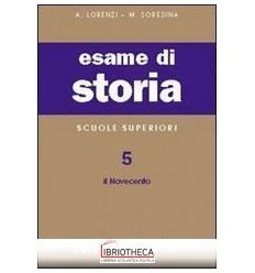 ESAME STORIA SUPERIORI 5 V.E.