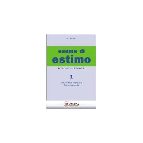 ESAME ESTIMO 1