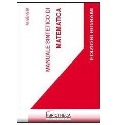 MAN. SINTETICO MATEMATICA