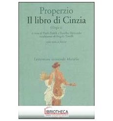 LIBRO DI CINZIA. ELEGIE. TESTO LATINO A FRONTE (IL).