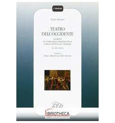 TEATRO DELL'OCCIDENTE. ELEMENTI DI STORIA DELLA DRAM