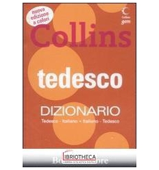 TEDESCO. DIZIONARIO TEDESCO-ITALIANO ITALIANO-TEDESC