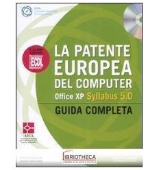 PATENTE EUROPEA DEL COMPUTER. OFFICE XP. SYLLABUS 5.