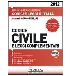 CODICE CIVILE 2012