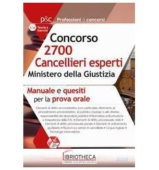 CONCORSO 2700 CANCELLIERI MINISTERO GIUSTIZIA
