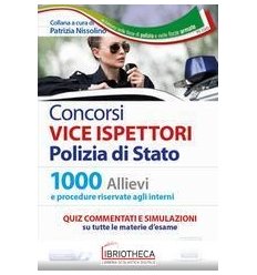 CONCORSI VICE ISPETTORI POLIZIA STATO