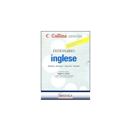 DIZIONARIO INGLESE-ITALIANO CONCISE
