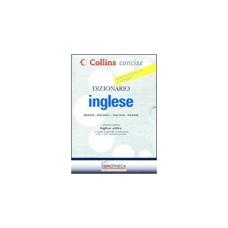 DIZIONARIO INGLESE. INGLESE-ITALIANO ITALIANO-INGLES