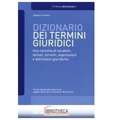 DIZIONARIO DEI TERMINI GIURIDICI