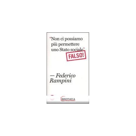 NON CI POSSIAMO PIU' PERMETTERE UNO STATO