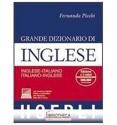 GRANDE DIZIONARIO DI INGLESE. INGLESE-ITALIANO ITALI