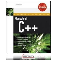 MANUALE DI C++