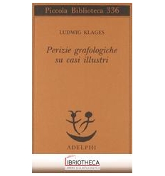 PERIZIE GRAFOLOGICHE SU CASI I
