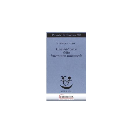BIBLIOTECA LETTERATURA UNIVERS