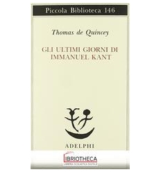 GLI ULTIMI GIORNI DI IMMANUEL