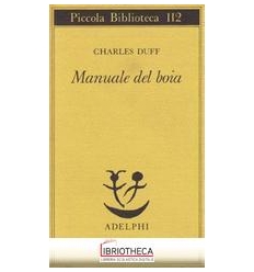 MANUALE DEL BOIA