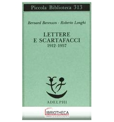 LETTERE E SCARTAFACCI 1912-195