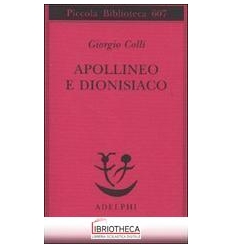 APOLLINEO E DIONISIACO