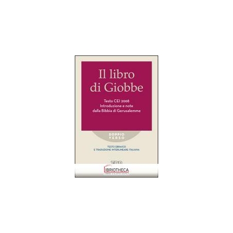 LIBRO DI GIOBBE. INTRODUZIONE E NOTE DALLA BIBBIA DI