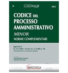 Codice del processo amministrativo.