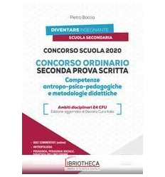 SECONDA PROVA SCRITTA COMPETENZE ANTRO