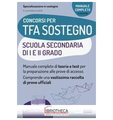 TFA SOSTEGNO SC. SECONDARIA I E II GRAD
