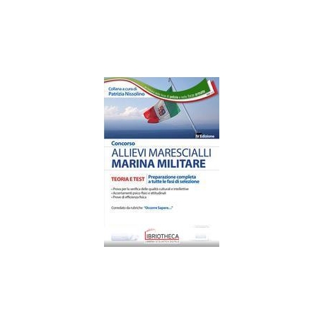 CONCORSO ALLIEVI MARESCIALLI MARINA MIL