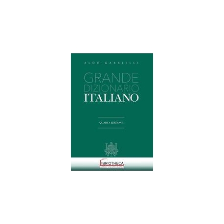 GRANDE DIZIONARIO ITALIANO