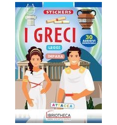 GRECI. CON ADESIVI. EDIZ. ILLUSTRATA (I)