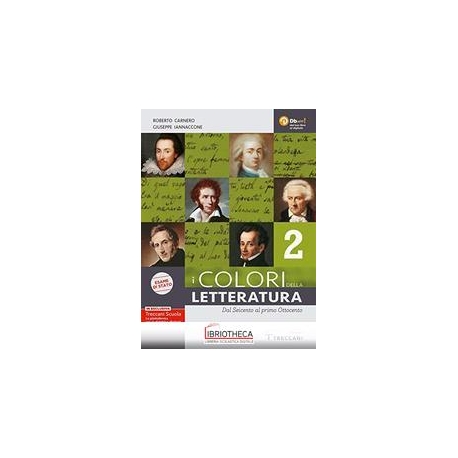 I COLORI DELLA LETTERATURA ED ESAME 2 + SAPERI FONDA
