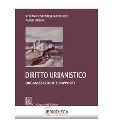 DIRITTO URBANISTICO - ORGANIZZAZIONE E RAPPORTI
