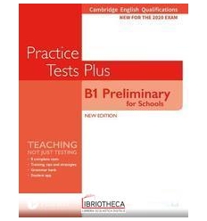 PRACTICE TESTS PLUS PRELIMINARY FOR SCHOOLS 2020