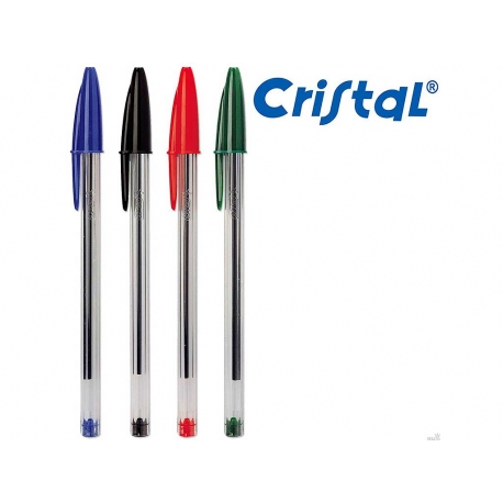 PENNE BIC CRISTAL MEDIUM IN CF DA 50 BLU