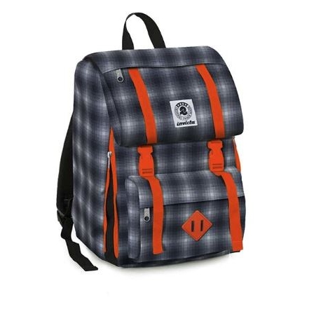 ZAINO INVICTA SQUARE B PACK GRIGIO