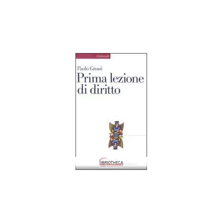 PRIMA LEZIONE DI DIRITTO